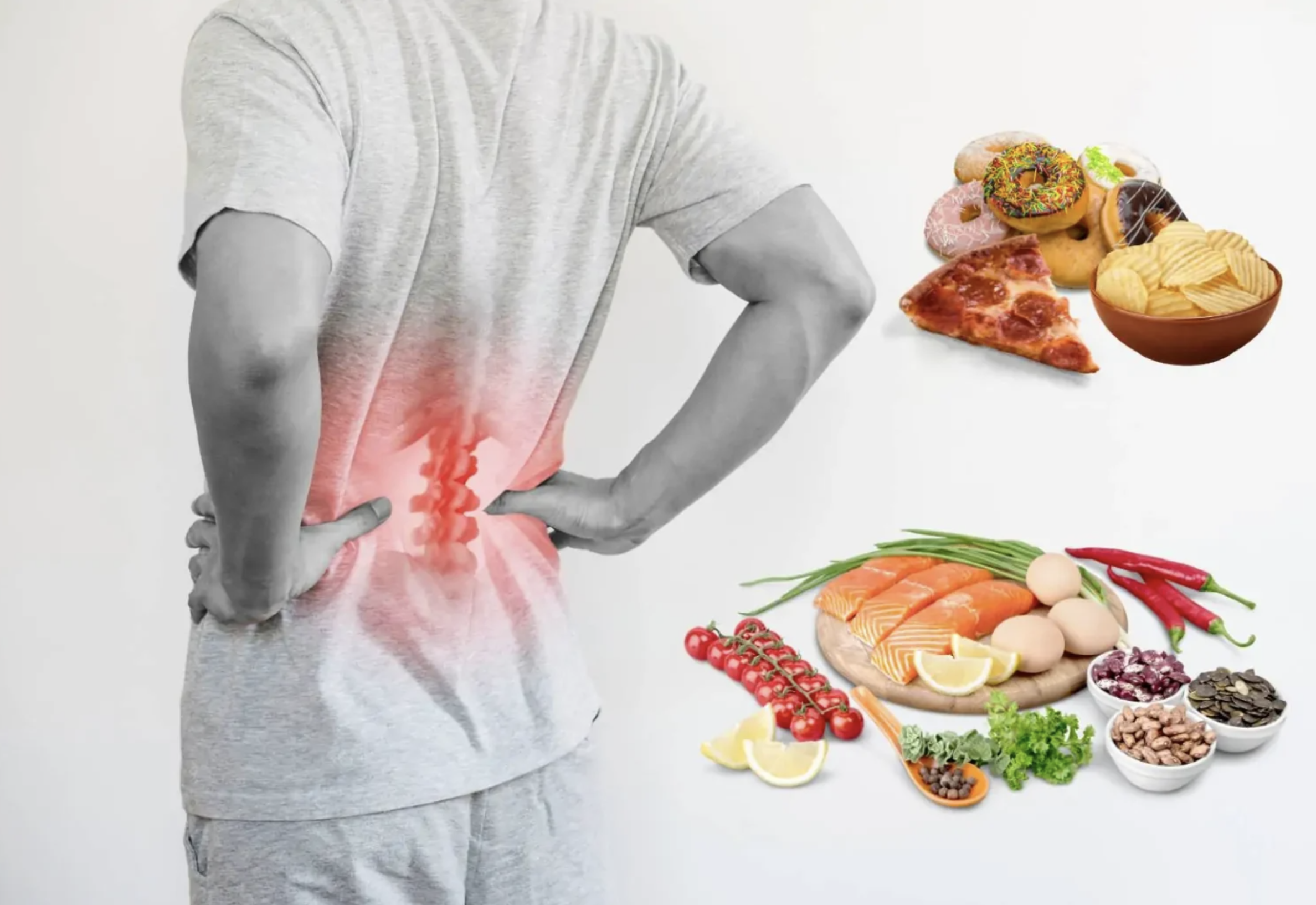 The Impact of Diet on Back Pain : Nutrition for a Healthy Spine